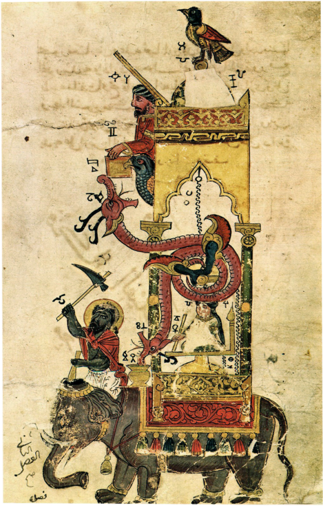 Al jazari elephant clock