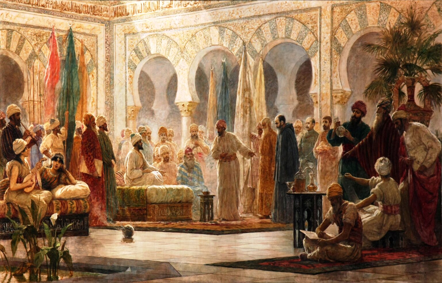 ʿAbdur-Raḥmān III – najslavniji emevijski emir i halifa u Andaluziji 1 Foto: Abdur-Rahman III prima izaslanika. Autor: Dionisio Baixeras Verdaguer (1862–1943 CE). Ulje na platnu, 1885. g. / worldhistory.org
