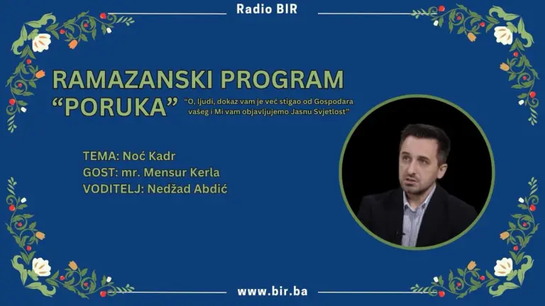 Ramazanski program "Poruka": Noć Kadr(a)