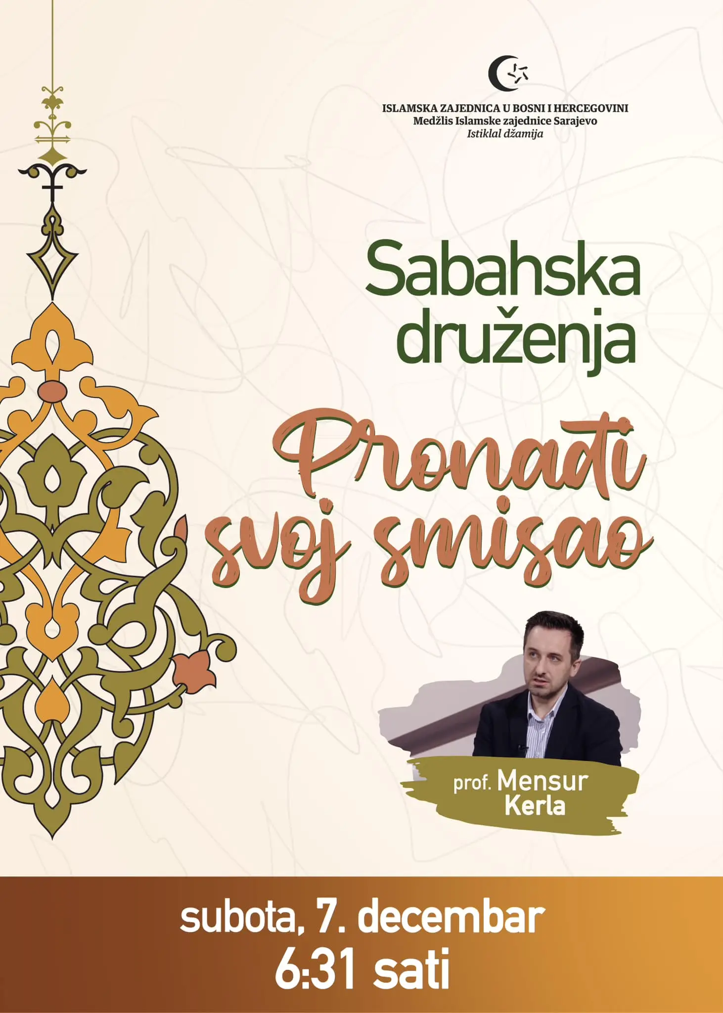 Sabahska druženja: Pronađi svoj smisao – Od svrhe do sreće 2 sabahska druzenja 07 12 2024