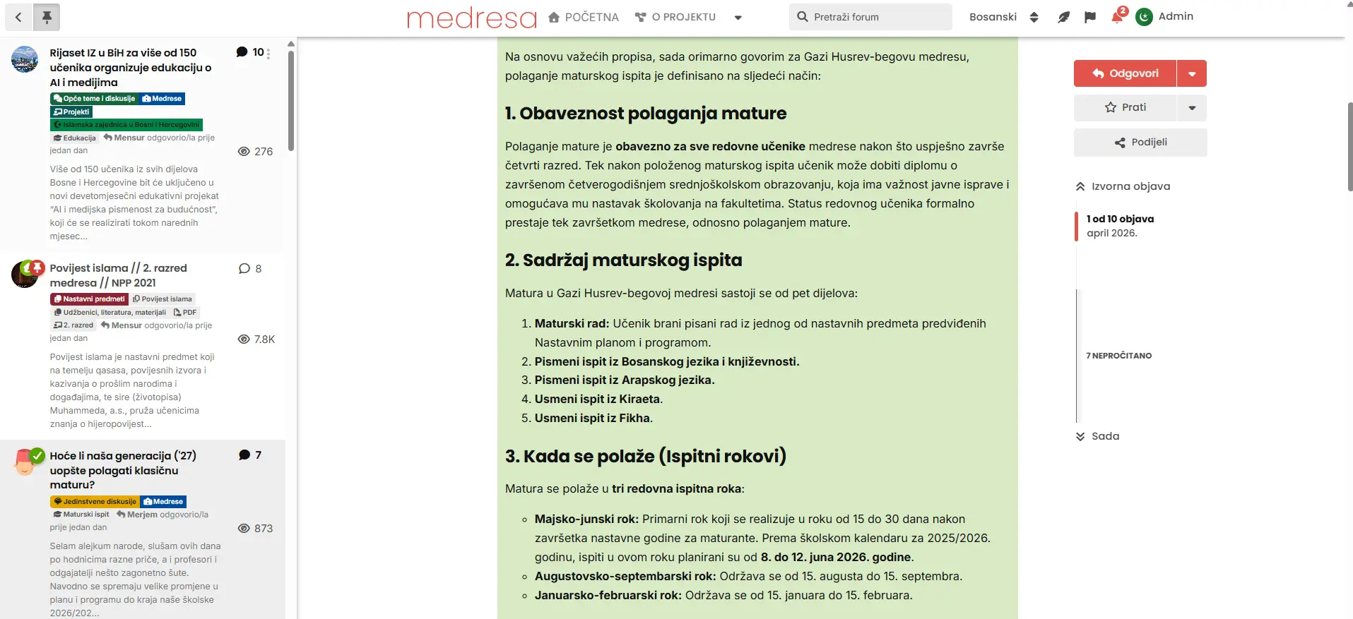 Budućnost obrazovanja u medresama: Digitalni ekosistem za nove generacije